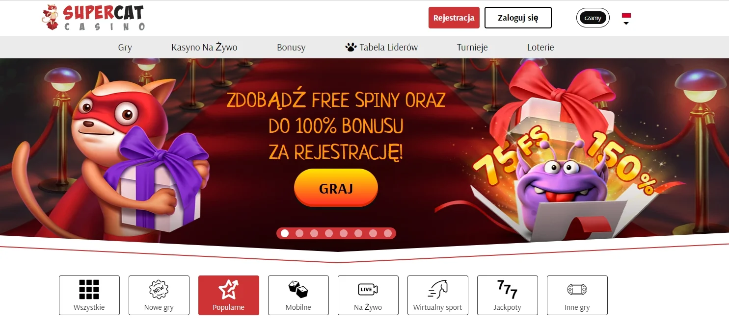 supercat casino site
